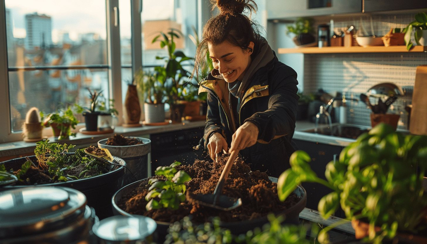 Science/High-Tech - Comment le compostage en appartement favorise un habitat durable
